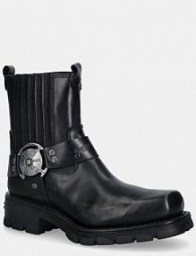 Sztyblety New Rock  czarne damskie M.7605.S1