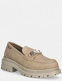 Mokasyny U.S. Polo Assn.  beżowe damskie ALICYA007W.EU