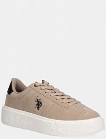 Sneakersy U.S. Polo Assn.  beżowe damskie JODY002W.EU1