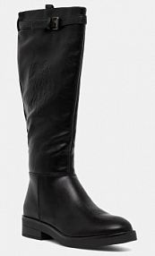 Kozaki U.S. Polo Assn.  czarne damskie YLENIA001W.EY