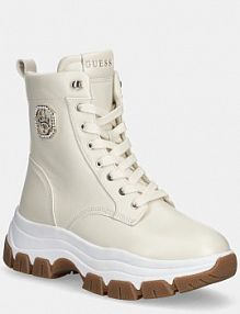 Botki Guess  beżowe damskie FLFBNZ.ELE12.