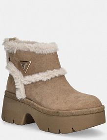 Śniegowce Guess  beżowe damskie FLFBRD.ESU10.