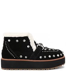 Śniegowce Kurt Geiger London  czarne damskie 4993900029