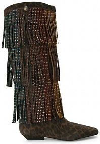 Kozaki Kurt Geiger London  brązowe damskie 5030035289