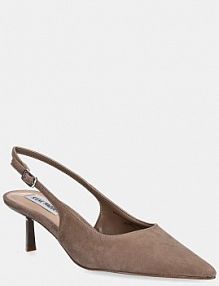 Sandały na obcasie Steve Madden  brązowe 11003902.275