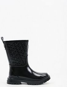 Kalosze Karl Lagerfeld  czarne damskie KL47170.V00