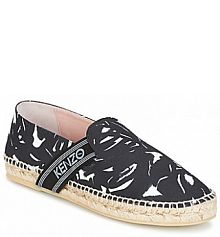 Espadryle Kenzo  czarne damskie KAPRI