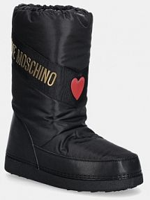 Śniegowce Love Moschino  czarne damskie JA24032G0NISY