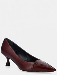 Szpilki Love Moschino  bordowy JA10535G0NIA4