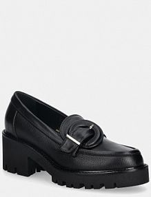 Mokasyny Baldinini  czarne damskie D6B426P4VIBT.