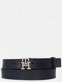 Pasek Tommy Hilfiger  granatowy damski AW0AW17496