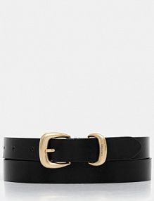 Pasek Calvin Klein  czarny damski LV04K7012G