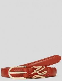 Pasek Karl Lagerfeld  brązowy damski A3W33037