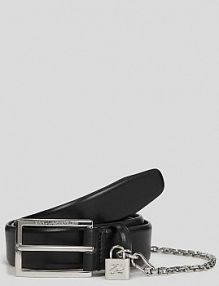 Pasek Karl Lagerfeld  czarny damski A3W33040