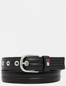 Pasek Tommy Jeans  czarny damski AW0AW17915