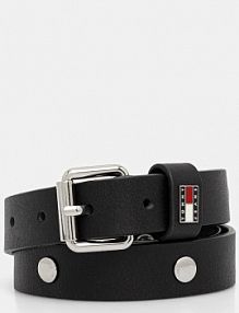 Pasek Tommy Jeans  czarny damski AW0AW17916