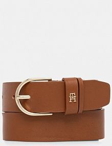 Pasek Tommy Hilfiger  brązowy damski AW0AW17757