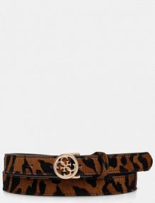 Pasek Guess  brązowy damski BW9305.P5420