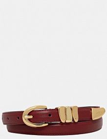 Pasek Guess  bordowy damski BW9280.P5420