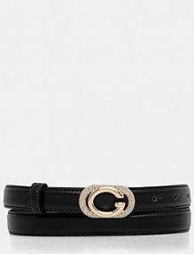 Pasek Guess  czarny damski BW9276.P5420