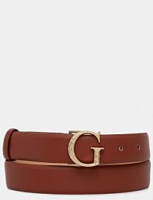 Pasek Guess  czerwony damski BW9271.P5430