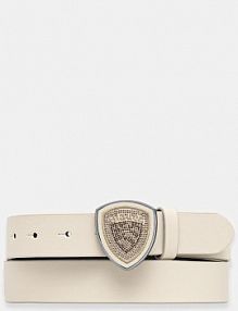 Pasek Blauer  beżowy damski KSHILLY01