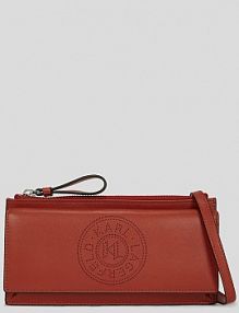 Portfel Karl Lagerfeld  czerwony damski A3W32026