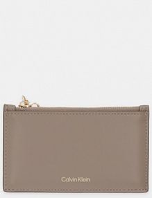 Portfel Calvin Klein  beżowy damski LV04F1076G