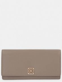 Portfel Calvin Klein  beżowy damski LV04F1098G