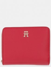 Portfel Tommy Hilfiger  czerwony damski AW0AW17742