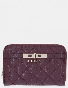 Portfel Guess  bordowy damski SWGG81.57140