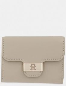 Portfel Tommy Hilfiger  beżowy damski AW0AW18034