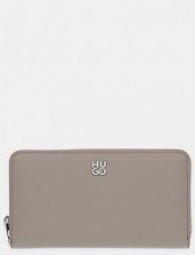 Portfel HUGO  beżowy damski 50547912