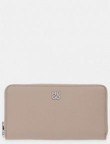 Portfel HUGO  beżowy damski 50547912