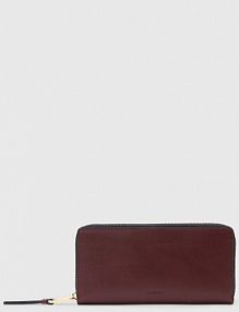 Portfel AllSaints  czerwony damski W276XD