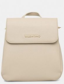 Plecak Valentino Bags  beżowy damski VBS9I820