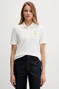 Koszulka polo Tommy Hilfiger  biała damska WW0WW47315
