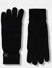 Rękawiczki Calvin Klein  czarne damskie LV14F8065G