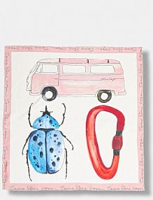 Chusta Stine Goya  biała SG.AW25.A010.