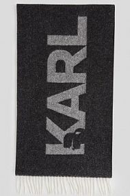 Szalik Karl Lagerfeld  czarny damski A3W33047