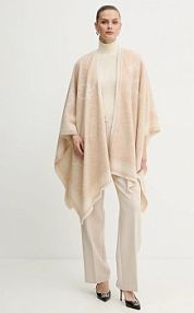 Ponczo pinko  beżowe 105965.A2ZI