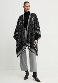 Ponczo pinko  czarne 105965.A2ZI