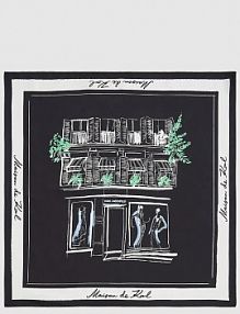 Chusta Karl Lagerfeld  czarna A4W33115