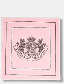 Chusta Juicy Couture  różowa AIJFO8612WPO