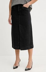 Spódnica jeansowa Boss  czarna 50542557