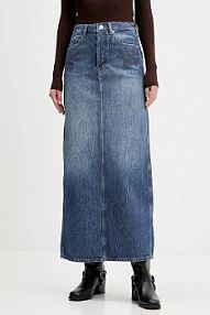 Spódnica jeansowa Tommy Jeans  granatowa DW0DW21577