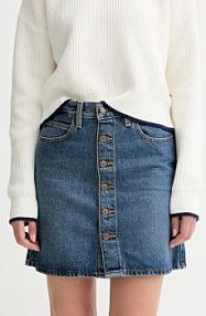 Spódnica jeansowa Levi's  niebieska 003RO