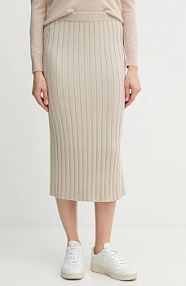 Spódnica Calvin Klein Jeans  beżowa LV047D306G