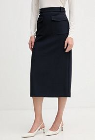 Spódnica Tommy Hilfiger  granatowa WW0WW47497