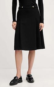 Spódnica Tommy Hilfiger  czarna WW0WW48263